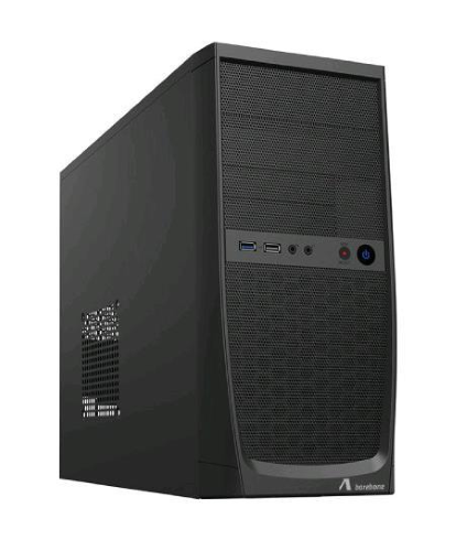 ADJ 200-00052 CASE MINI-TOWER MICROATX/ITX 1xUSB2 1xUSB3 AUDIO HD BLACK